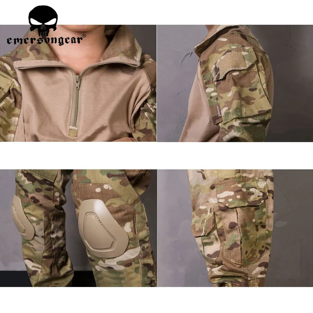 EMERSONGEAR G3 Children Tactical Sportswear Suit Hunting Suits  5Y-14Y