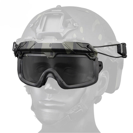 SINAIRSOFT Tactical Helmet Safety Goggles  Hunting Protective Glasses