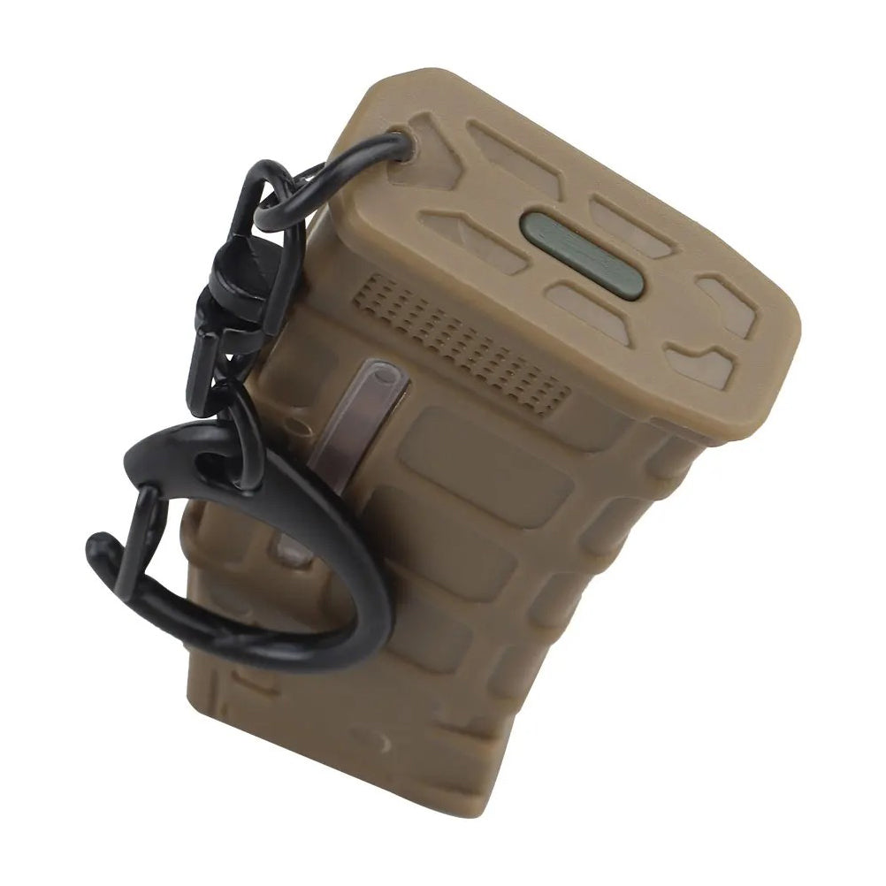SINAIRSOFT 5.56 Magazine Keychain Mini Tactical Replica Key Ring Paintball