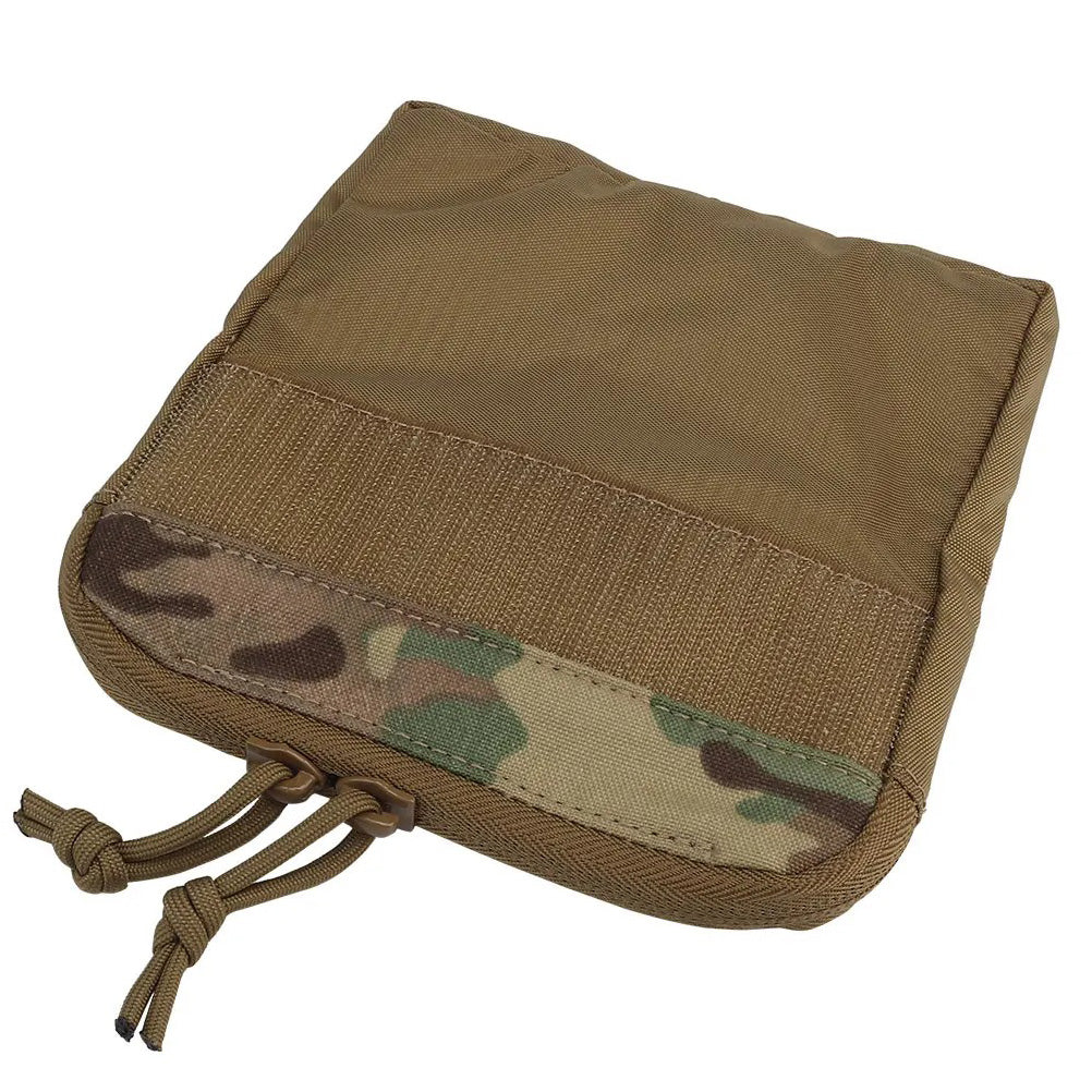 SINAIRSOFT Tactical Half Vest Slim Insert Bag Zipper Chest Front Panel Pouch Pack