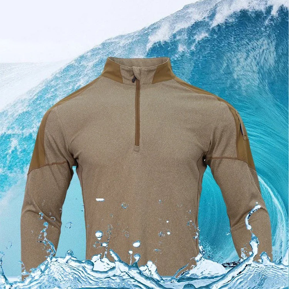 EMERSONGEAR BlueLabel Tactical Hunter Long Sleeve Polo Shirt Daily Tops T-shirt