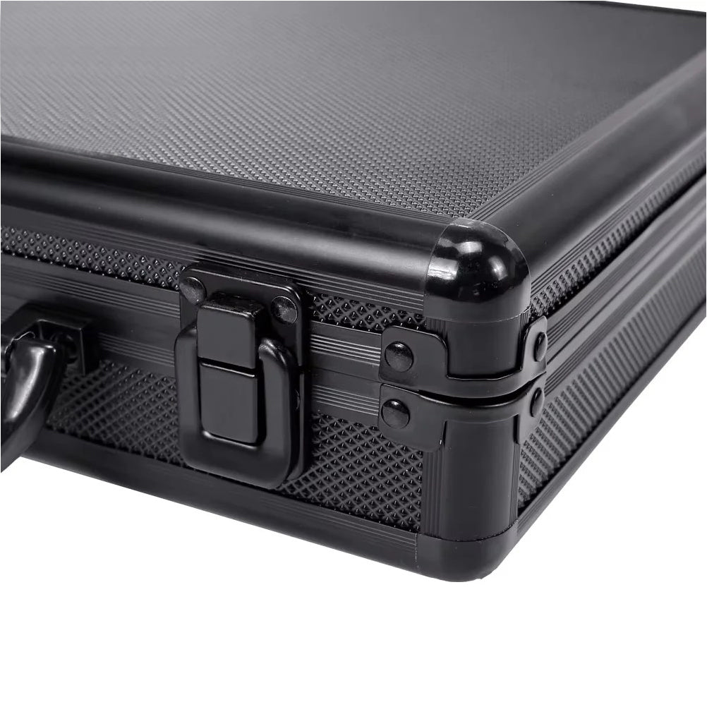 SINAIRSOFT Tactical Aluminum Hard Carry Case Padded Bag Portable Tools Storage Box