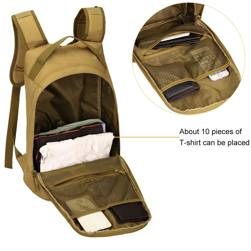 SINAIRSOFT 25L Hiking Camping Bag Tactical Hydration Backpack Rucksack