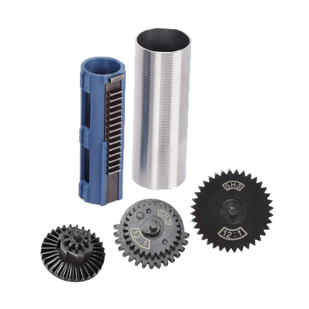 SINAIRSOFT 12:1 Gear Set 14 Teeth Piston Nozzle Cylinder Spring Guide Kit