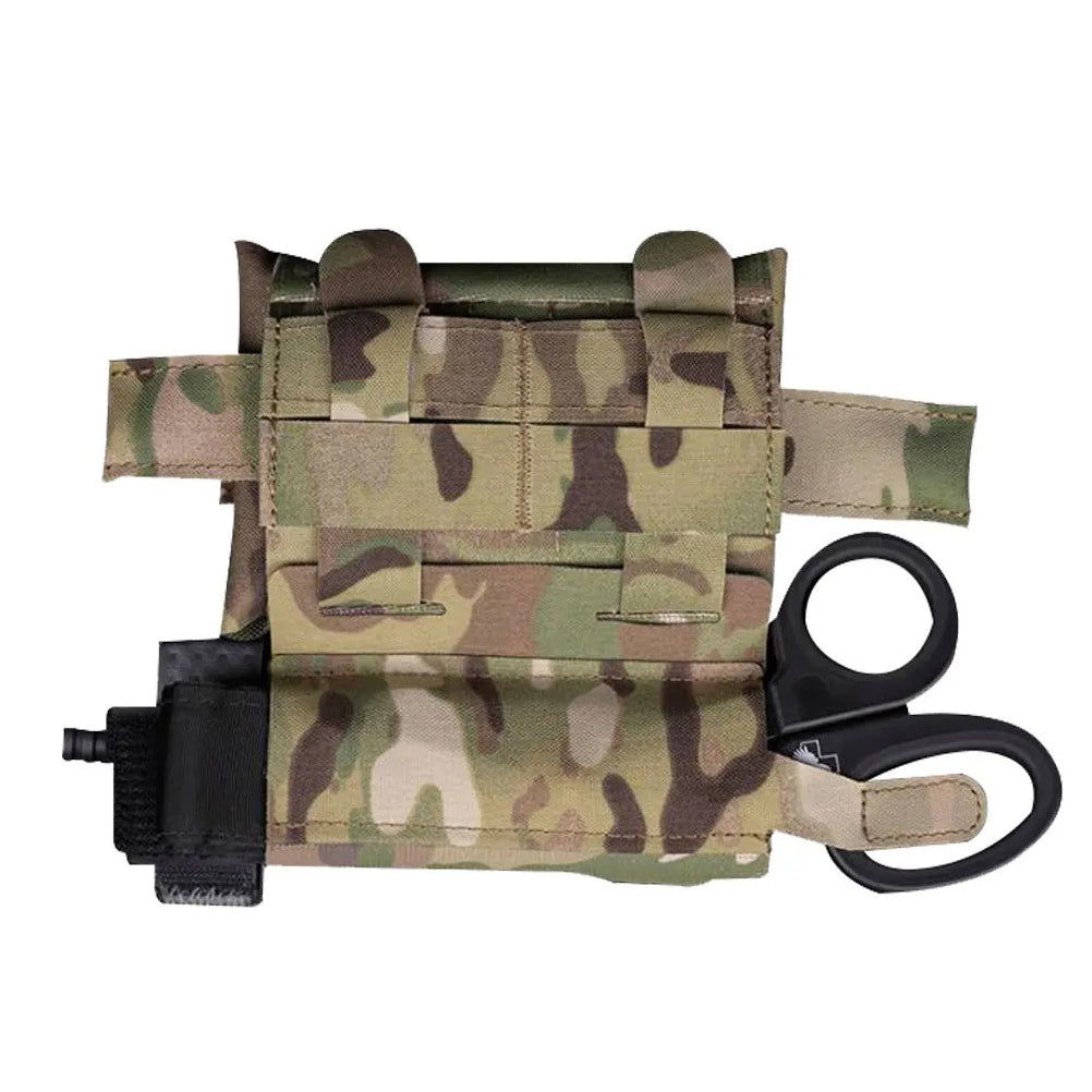SINAIRSOFT Tactical CAT TQ Scissors Shear Holder MOLLE IFAK Trauma Kit Storage Carrier Bag
