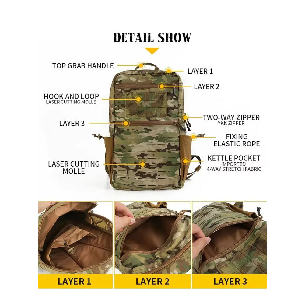 EMERSONGEAR 14L Commuter Tactical Action Backpack Molle Outdoor Bags