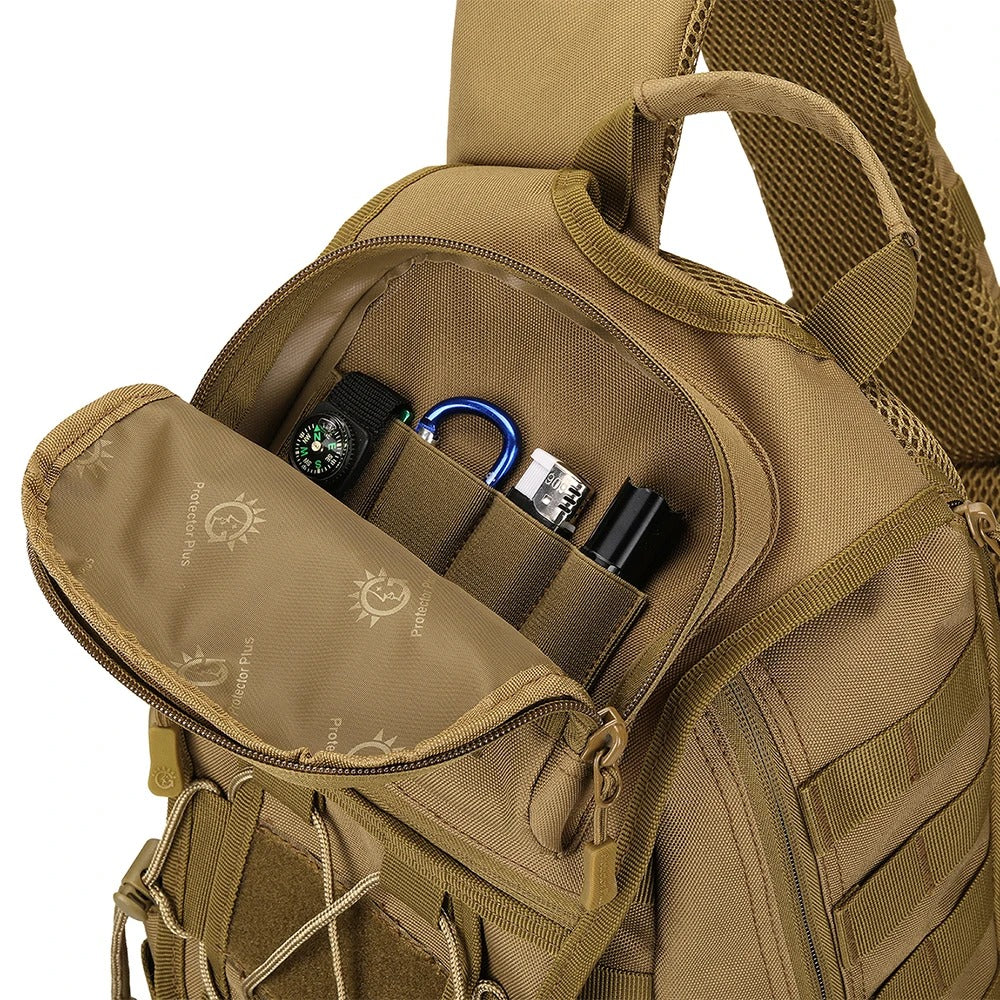 SINAIRSOFT 30L Tactical Sling Bag Chest Pack Shoulder Backpack Mens