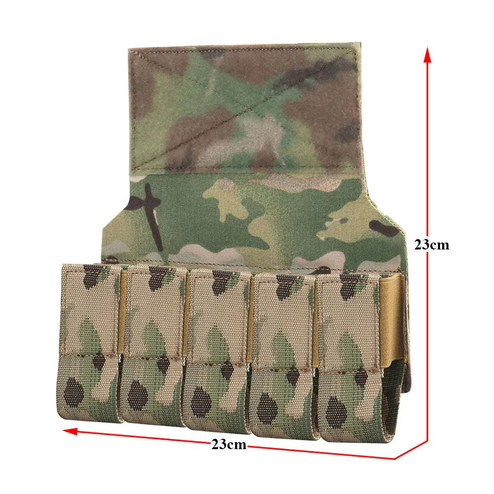 SINAIRSOFT Tactical Grenade Pouch 40mm 5 Round Airsoft Holder MK3 MK4 D3 Chest Rig