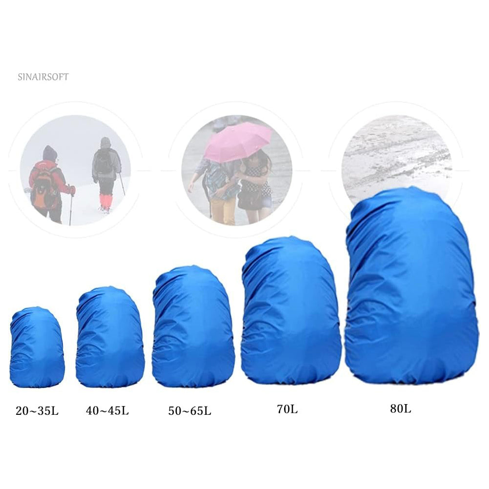 SINAIRSOFT 20L-80L Outdoor Backpack waterproof rain cover Bag