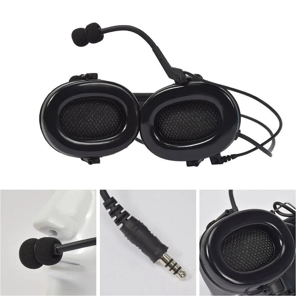 SINAIRSOFT Z-Tactical Comtac Electronic Headset Noise Reduction Headphone Earphone