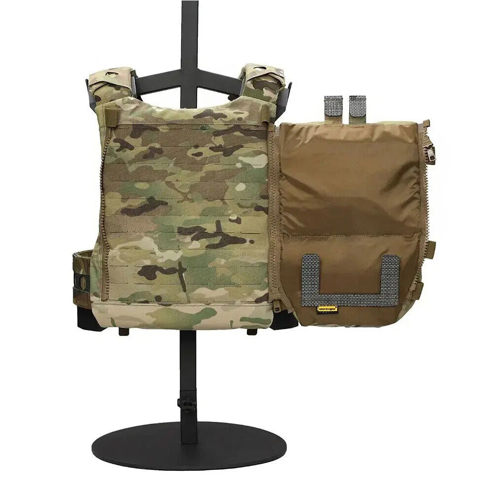EMERSONGEAR With Zipper Double Pouch for FRO Style V5 Vest Back Panel