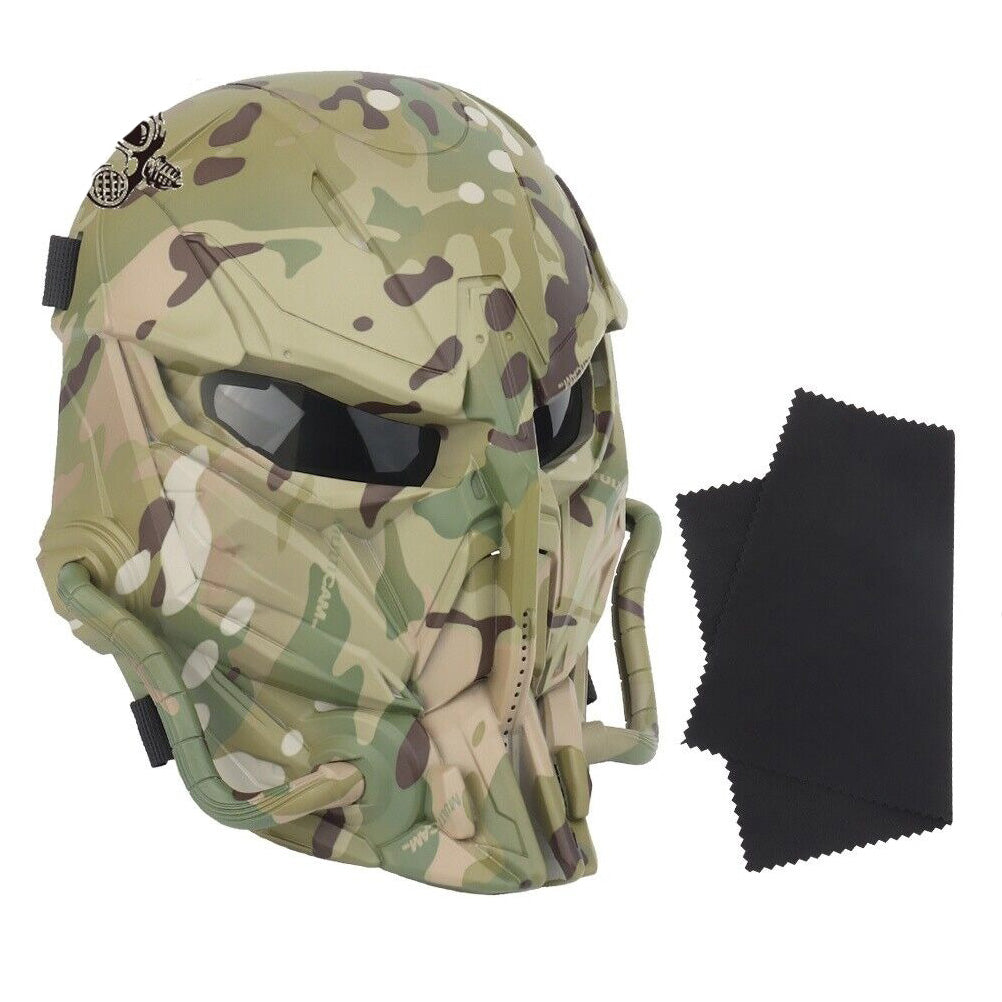 SINAIRSOFT Airsoft Hunting Full Face Tactical Mask CS Paintball Mask