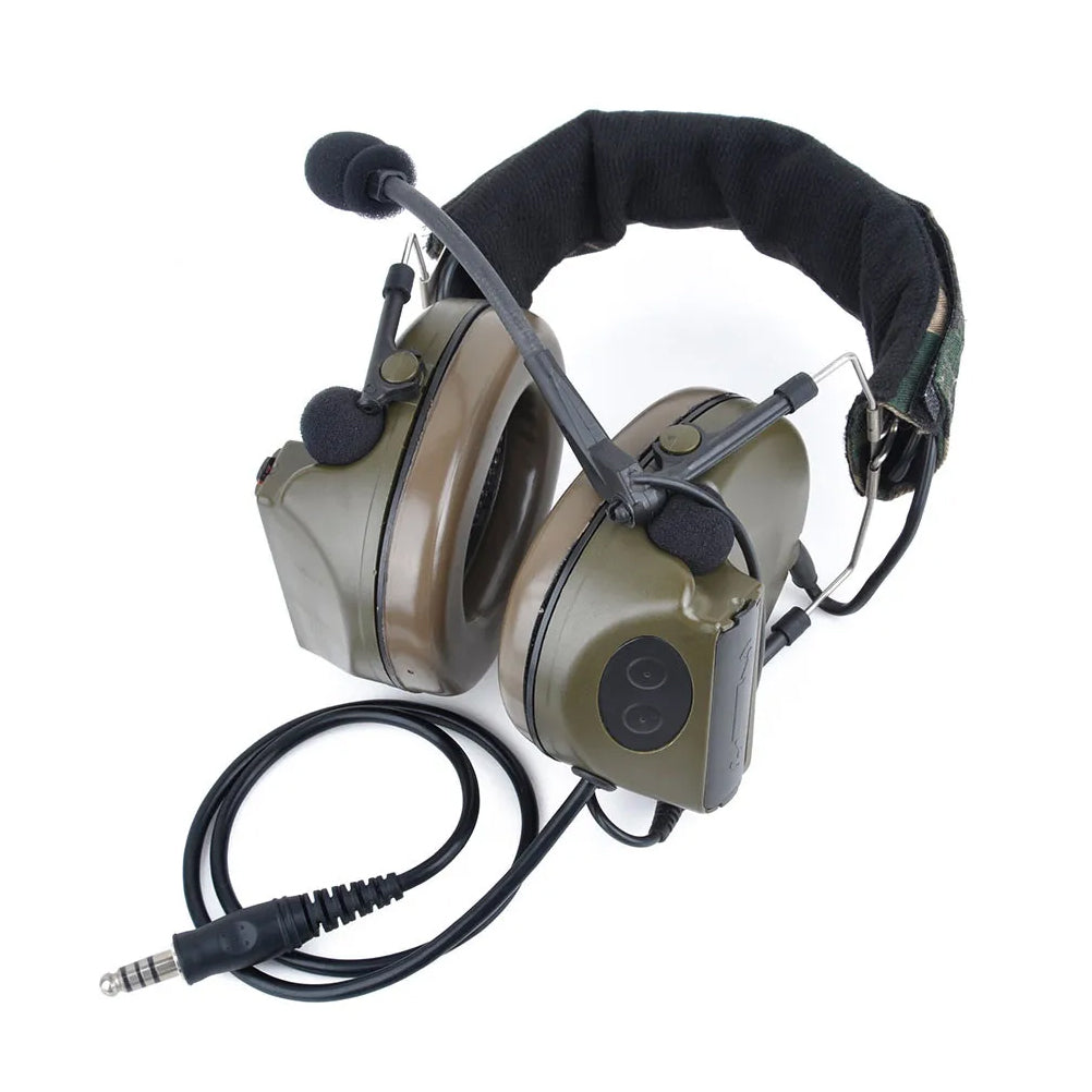 SINAIRSOFT Z-Tactical Comtac Electronic Headset Noise Reduction Headphone Earphone