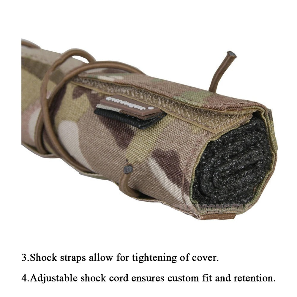 EMERSONGEAR 8.7 In 22 Cm Wrap-Around Muffler Cover