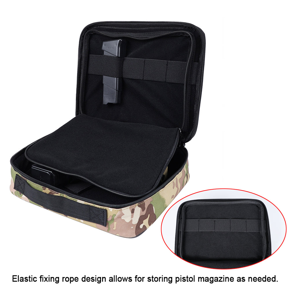 SINAIRSOFT Tactical Warmer Pouch Pistol Carry Bag IPSC Outdoor Hunting USB Power Bag