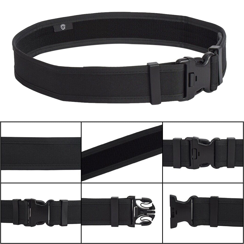 SINAIRSOFT Mens Nylon Outdoor Tactical Belt Heavy Duty Waist Waistband Strap
