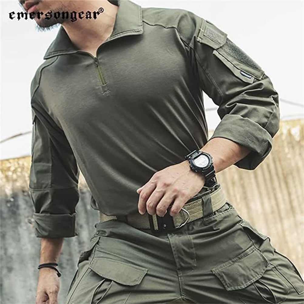 EMERSONGEAR Gen3 Uniform Painball Suit BDU Pants Shirt with Knee Pads-RG