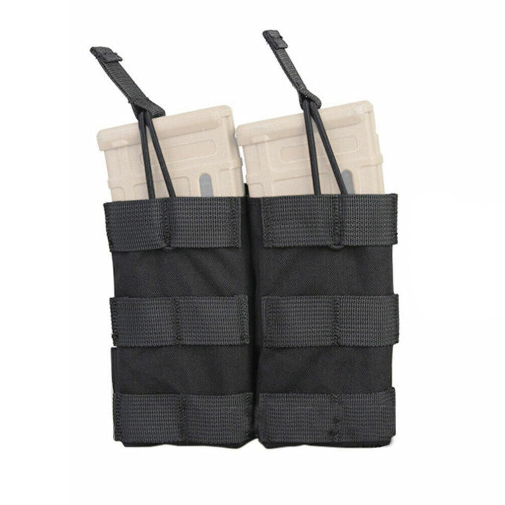 EMERSONGEAR Tactical Modular Double Open Top Magazine Pouch 5.56.223 MOLLE Rifle Mag