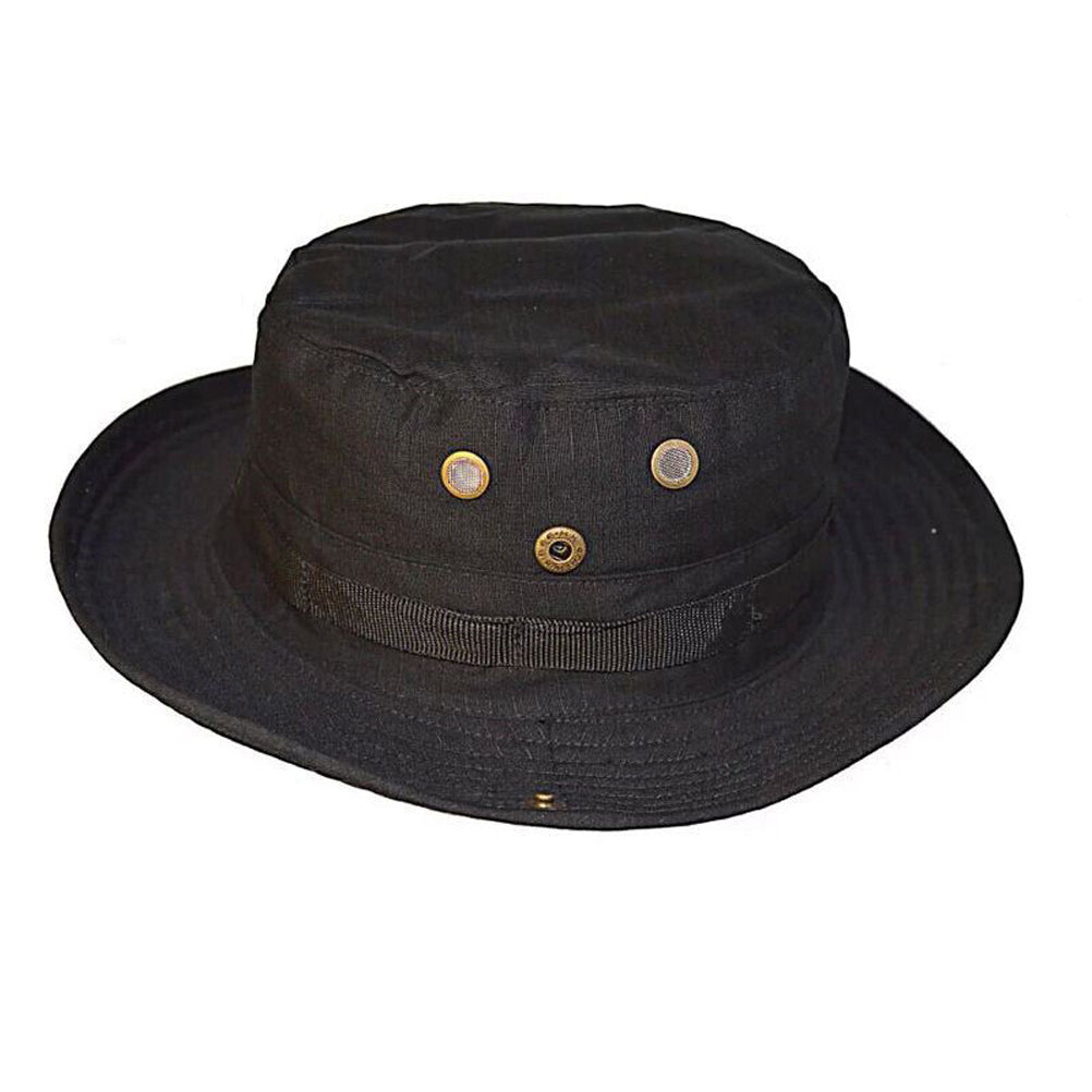 SINAIRSOFT Tactical Boonie Hat Camo Bucket Wide Brim Sun Fishing Bush Booney Cap