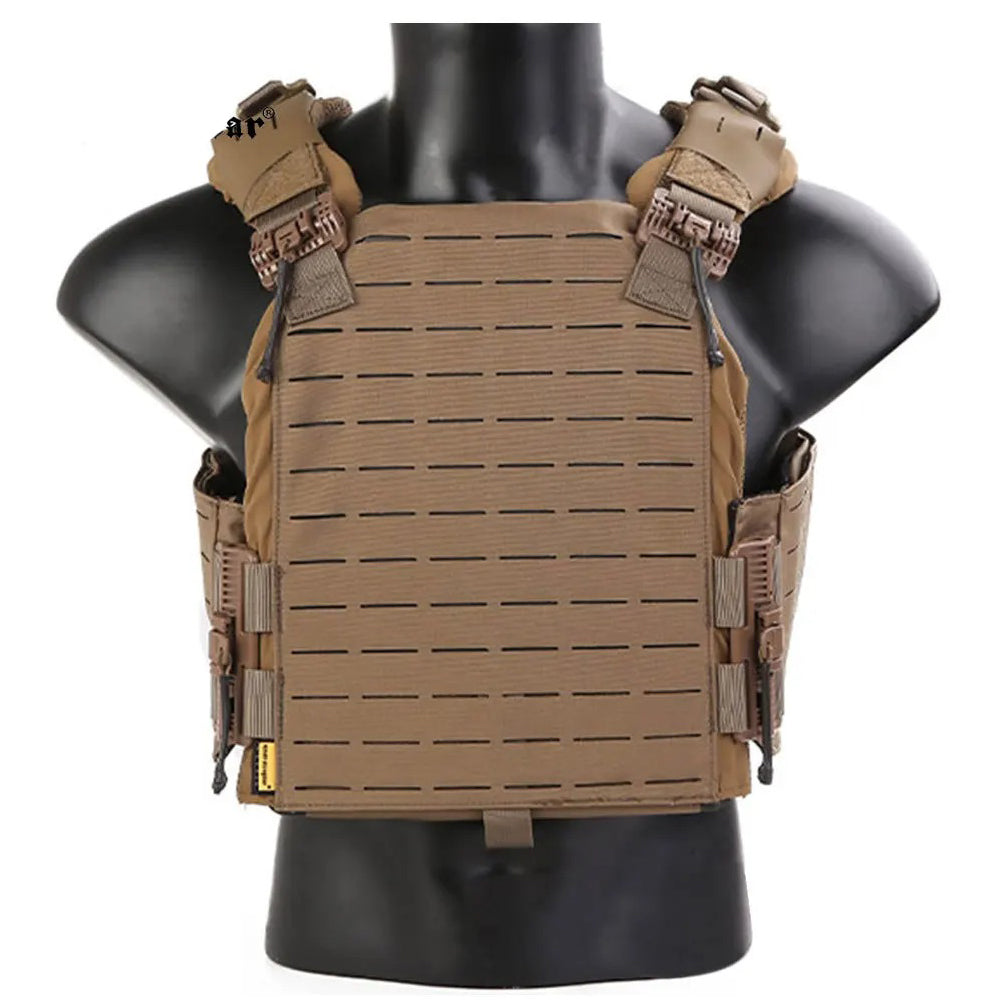 EMERSONGEAR Tactical Vest Lasercut Molle Laser Cut Plate Carrier