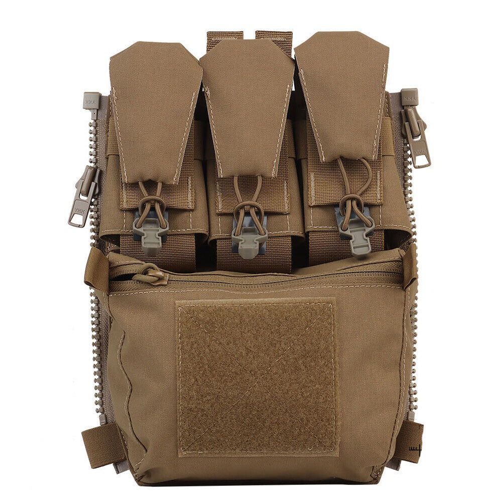 SINAIRSOFTTactical Assault Back Panel Zip-on Pouch Pack Nylon Pocket