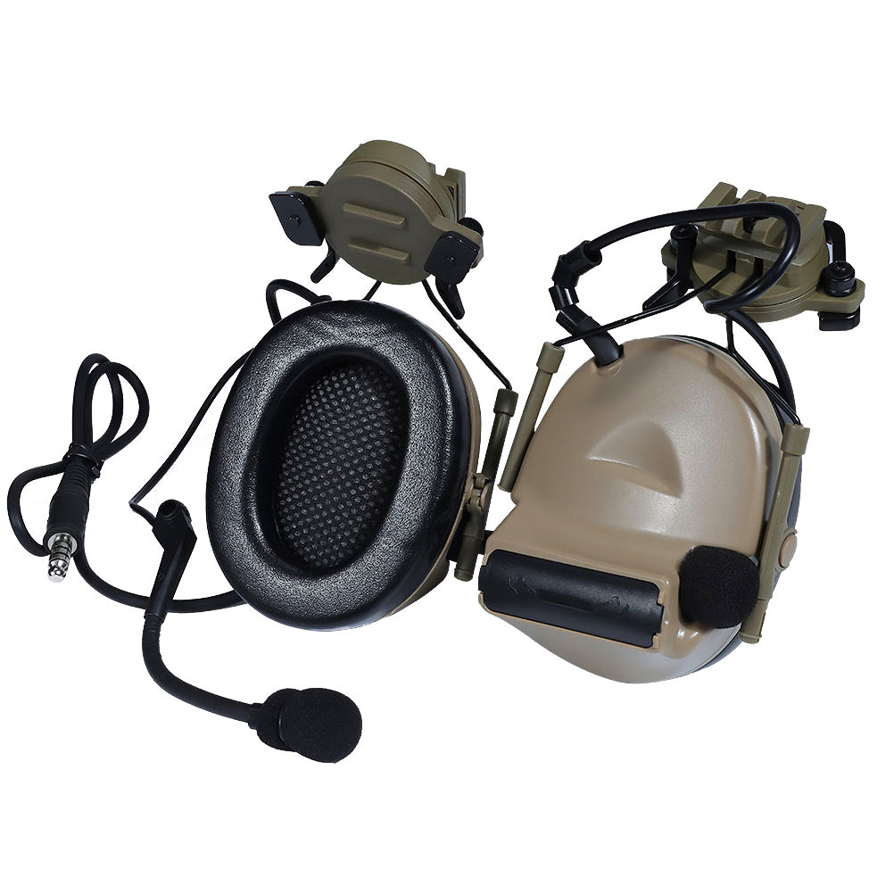 SINAIRSOFT Z-Tactical Softair Aviation Headset For FAST Helmet Rail Adapter Set