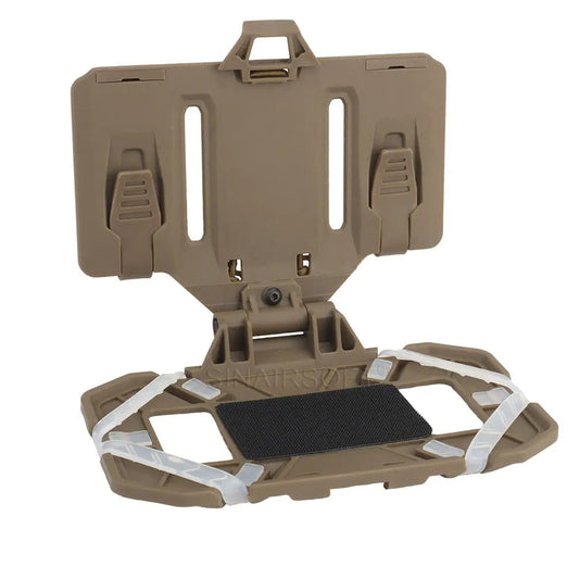 SINAIRSOFT Tactical Vest Front Folded Navigation Board Mobile Phone Holder Phone Bag