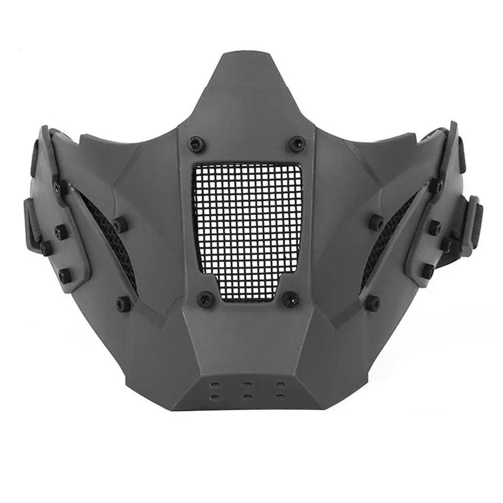 SINAIRSOFT Tactical Mesh Mask Half Face Mask Airsoft FAST Helmet Masks