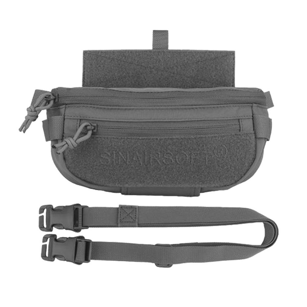 SINAIRSOFT Tactical Drop Pouch Dual Purpose Best Waist Pack Utility Bag for Chest Rig Vest