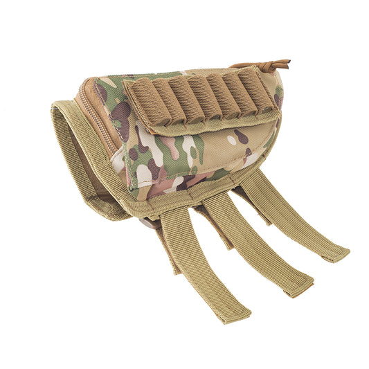 SINAIRSOFT Tactical Hunting Rifle Shotgun Buttstock Cheek Rest Ammo Shell Mag Pouch