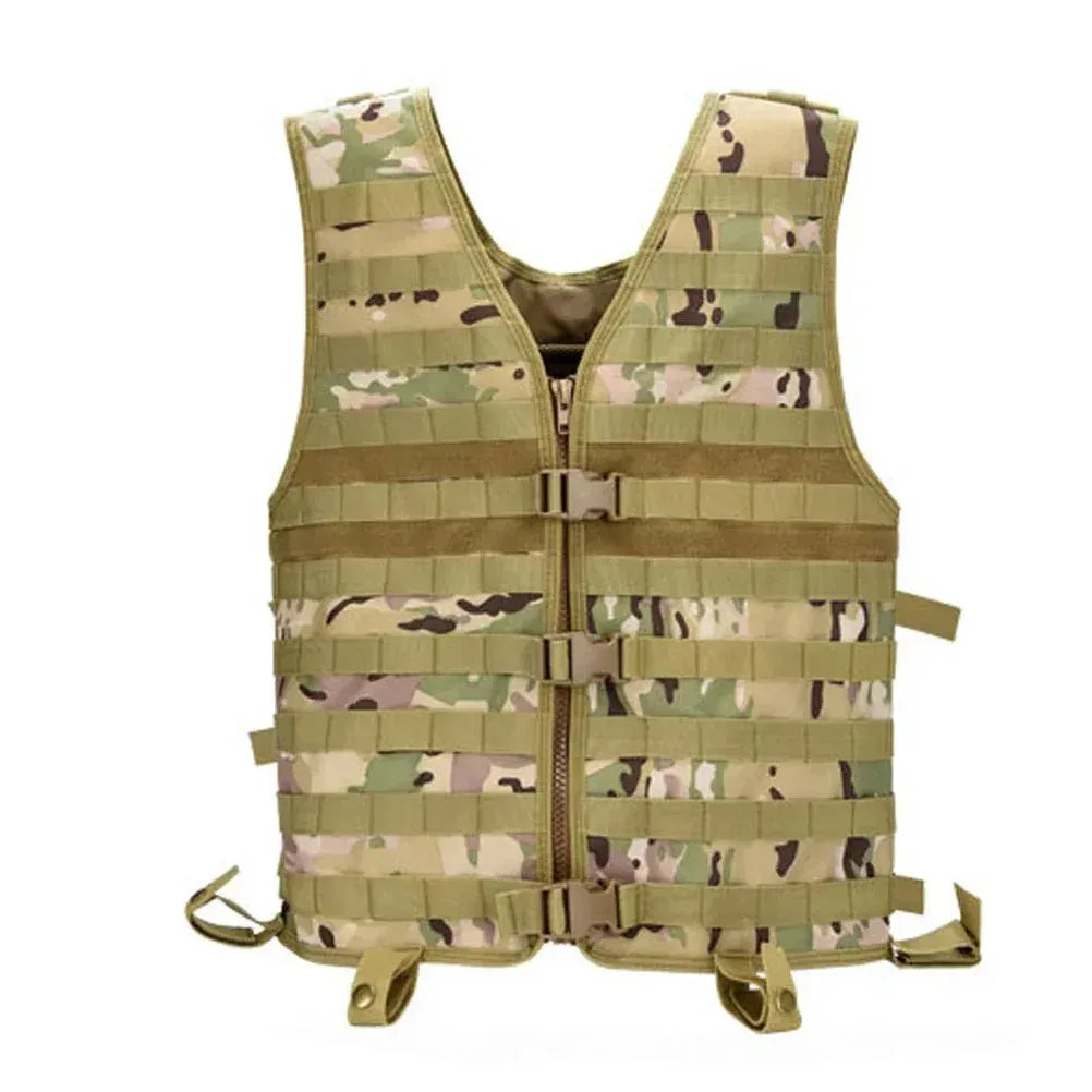 SINAIRSOFT Taktika Vesto Batalĉasa Molle Farbobala Jaka Vestaĵo Telero