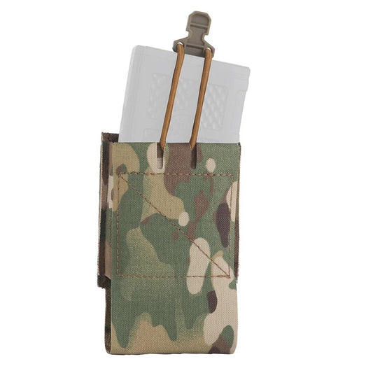 SINAIRSOFT Tactical Single Mag Pouch Elastic Large Rifle Magazine Pouch