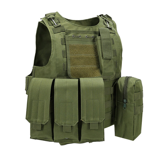 SINAIRSOFT Tactical Vest Molle Combat Assault Plate Carrier for Paintball