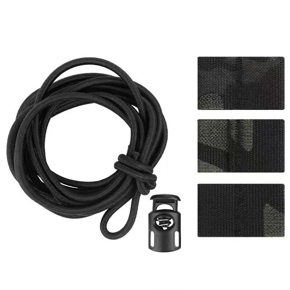 SINAIRSOFT Tactical National Flag Bungee Storage Elastic Fasten Strap Vest Fixed Cord Kits