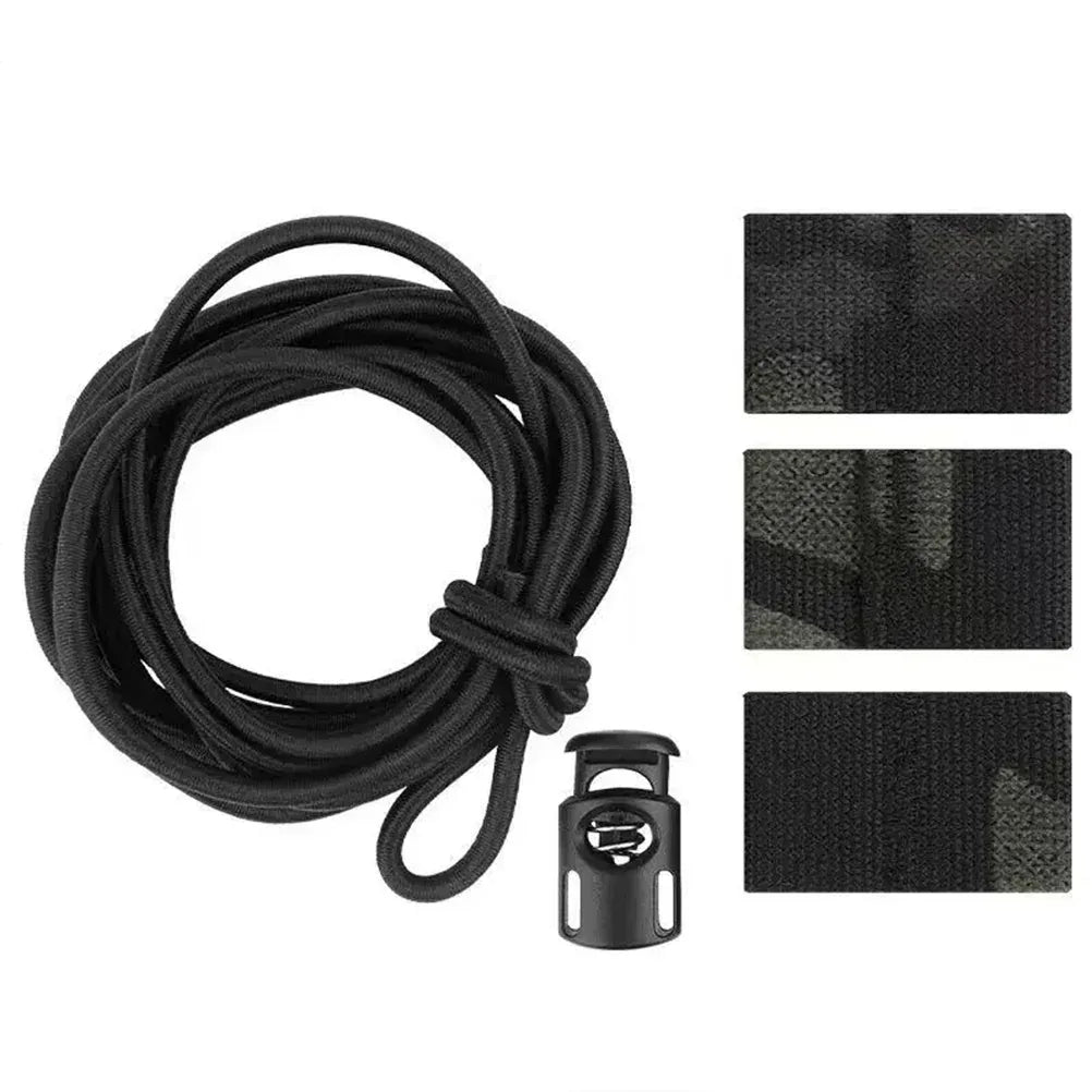 SINAIRSOFT Taktika Nacia Flago-Bungee Konserva Elasta Fiksrimeno Vesto Fiksita Ŝnureto-Kompletoj
