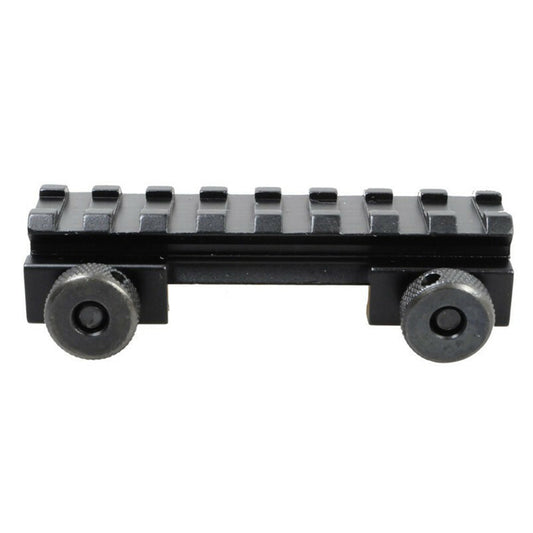 SINAIRSOFT Tactical Low Profile 20 mm Weaver Picatinny Scope 8 Slot QD Riser Rail Mount