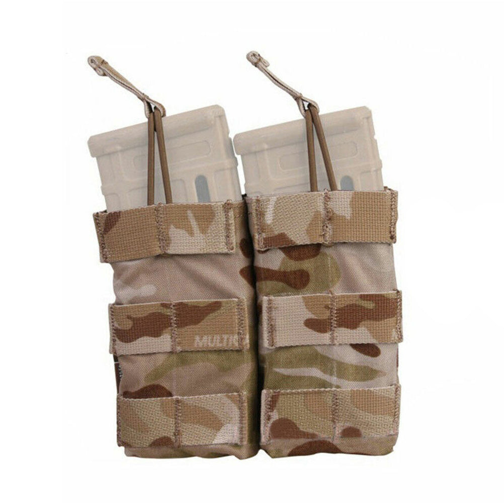 EMERSONGEAR Tactical Modular Double Open Top Magazine Pouch 5.56.223 MOLLE Rifle Mag