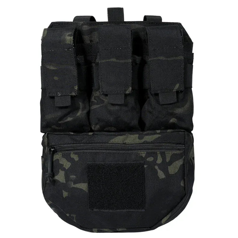 SINAIRSOFT Taktika Ataka Malantaŭa Panela Sako MOLLE Municia Platra Port-Poŝo por Ĉasvesto