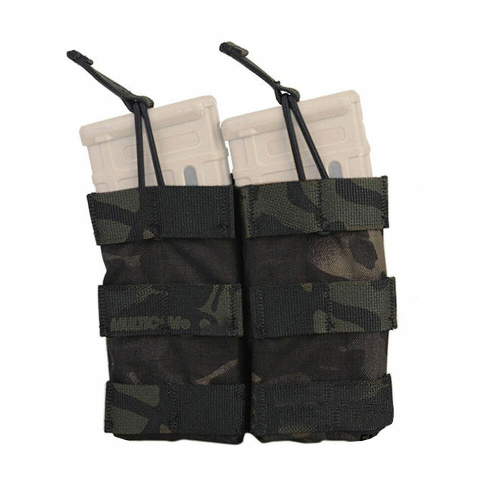 EMERSONGEAR Tactical Modular Double Open Top Magazine Pouch 5.56.223 MOLLE Rifle Mag