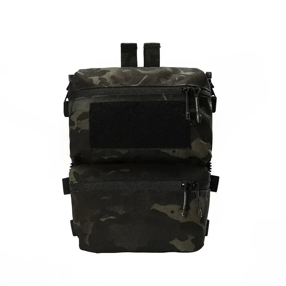 EMERSONGEAR Kun Zipa Duobla Saketo por FRO Stila V5 Vestaĵa Dorso-Panelo