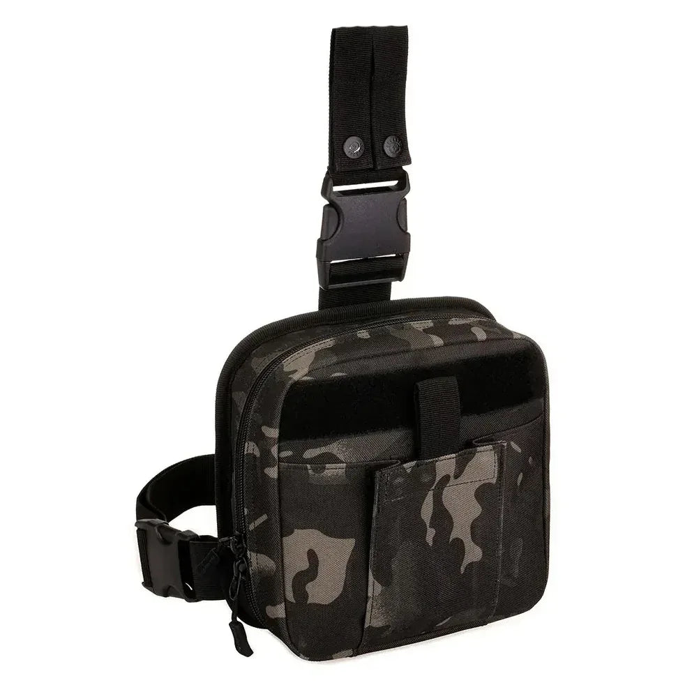 SINAIRSOFT Taktika IFAK Medicina Sako Krura Poŝo MOLLE Utilpakaĵo Unuahelpa Femurpakaĵo