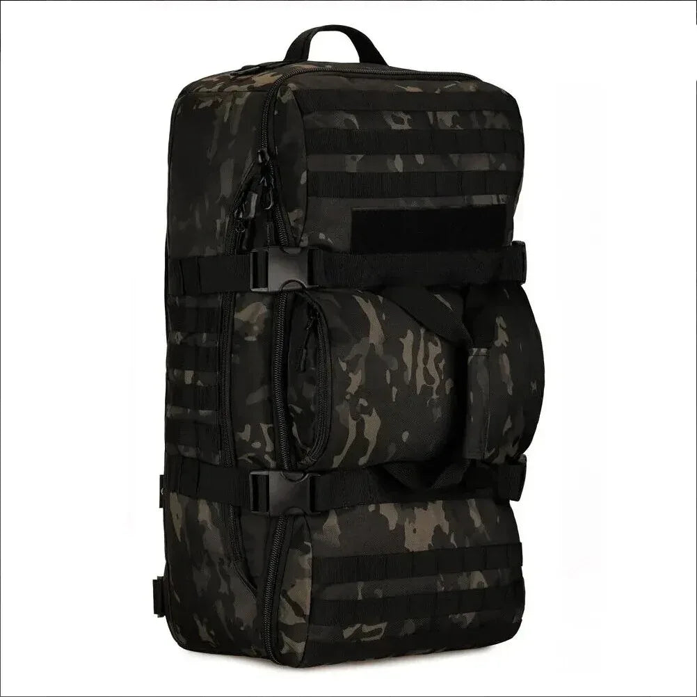 SINAIRSOFT 60L Ekstera Taktika Tornistro Migra Kampada Sako MOLLE Bagaĵo