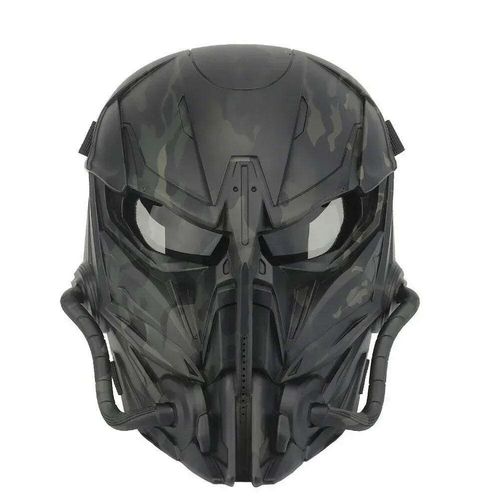 SINAIRSOFT Airsoft Ĉasada Plenvizaĝa Taktika Masko CS Farbpilketa Masko
