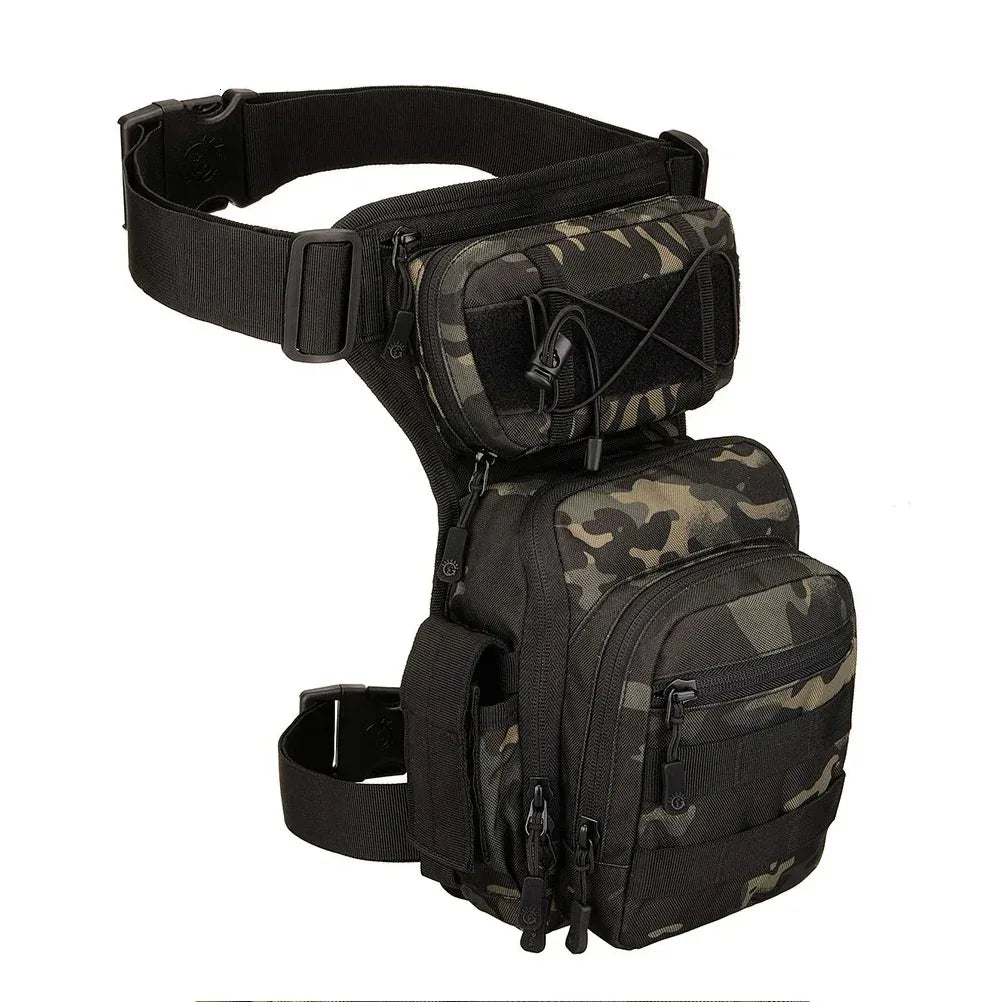 SINAIRSOFT Vira Kruromanaĝo Taktika Molle Femura Talia Sako Migra