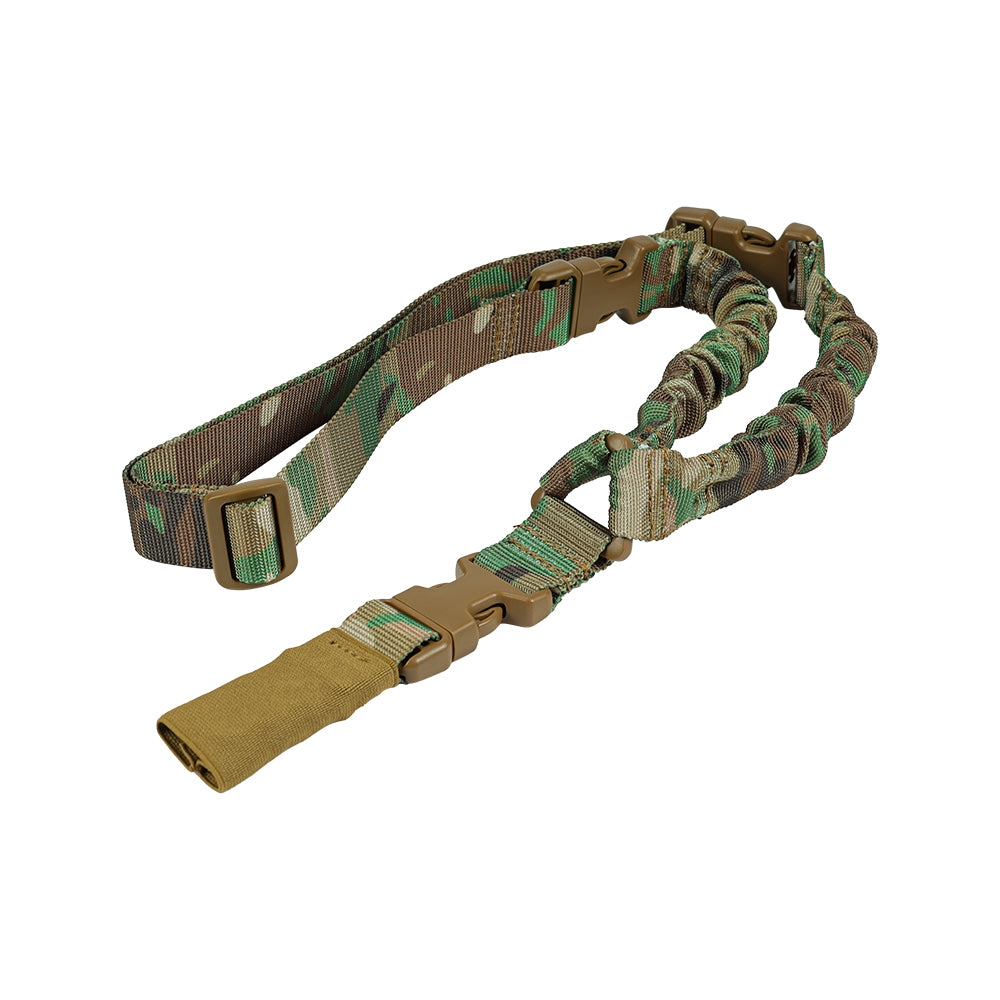 SINAIRSOFT Tactical 1 One Single Point Rifle Sling Bungee Airsoft AEG Gun Strap