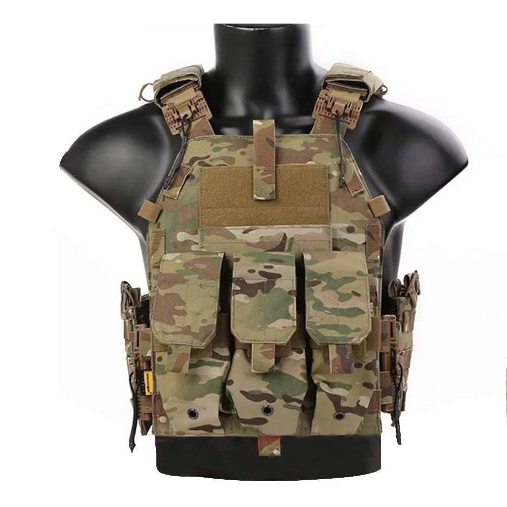 EMERSONGEAR Tactical 6094K Vest  Quick Release MOLLE w/ Magazine Pouch