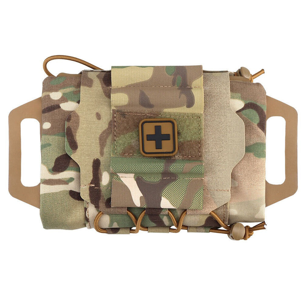 SINAIRSOFT Tactical First Aid Pouch Bag Two-piece Medical Carrier Emergency Pack