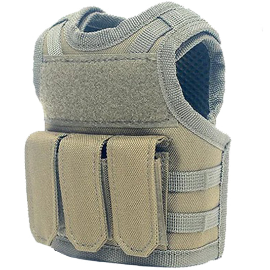 SINAIRSOFT Tactical Beer Bottle Vest Sports Mini Miniature Molle Vest