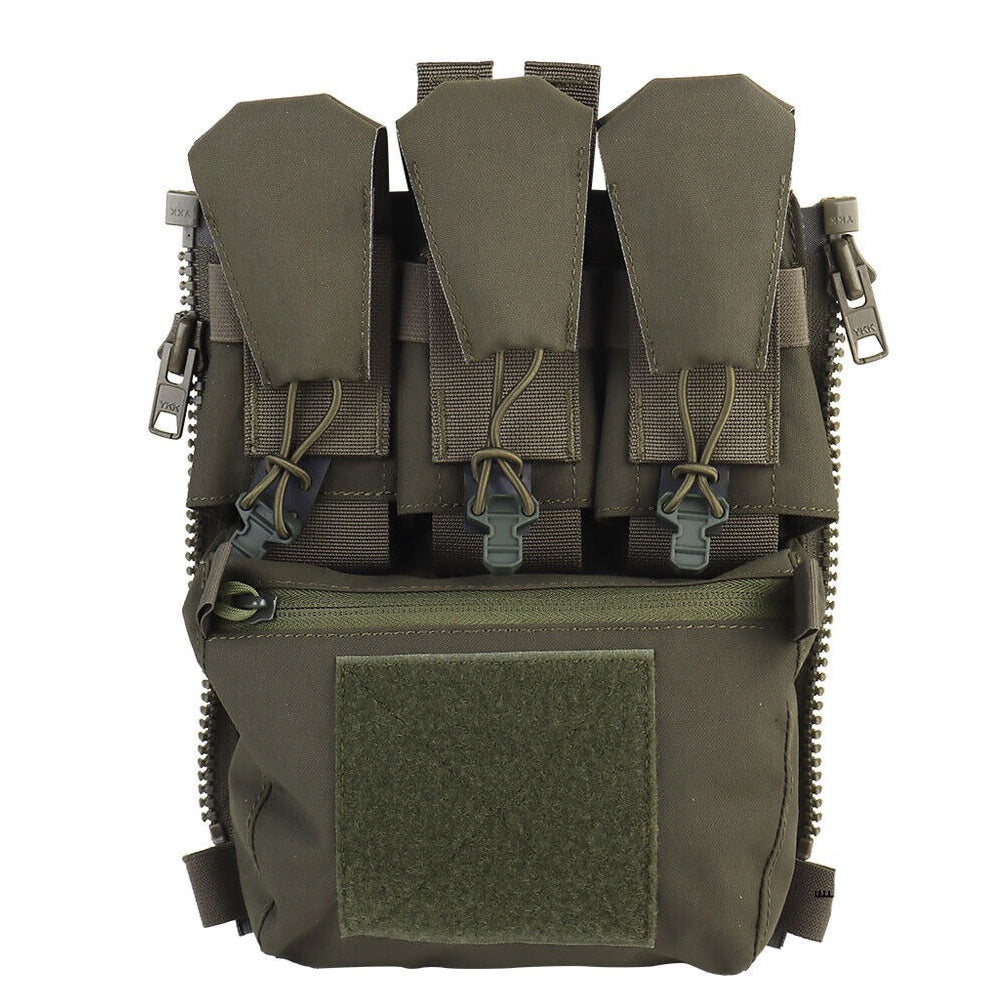 SINAIRSOFTTactical Assault Back Panel Zip-on Pouch Pack Nylon Pocket