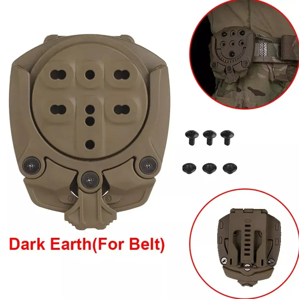SINAIRSOFT Taktika 360° Rotacia Holstra Platforma Adaptilo Rapida Malkonektilo